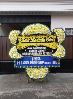 Papan Bunga Duka di Batu Ix